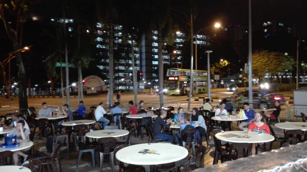 Hawker en Jurong 