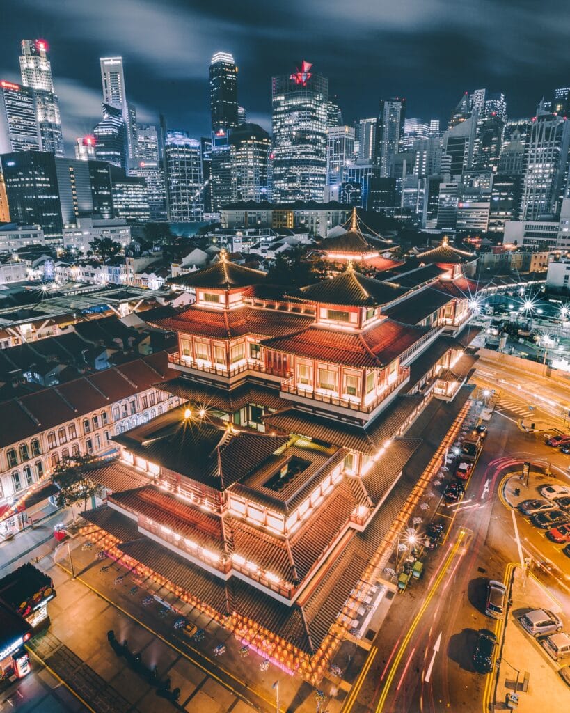 Visitar Singapur: Templo taoísta en Chinatown