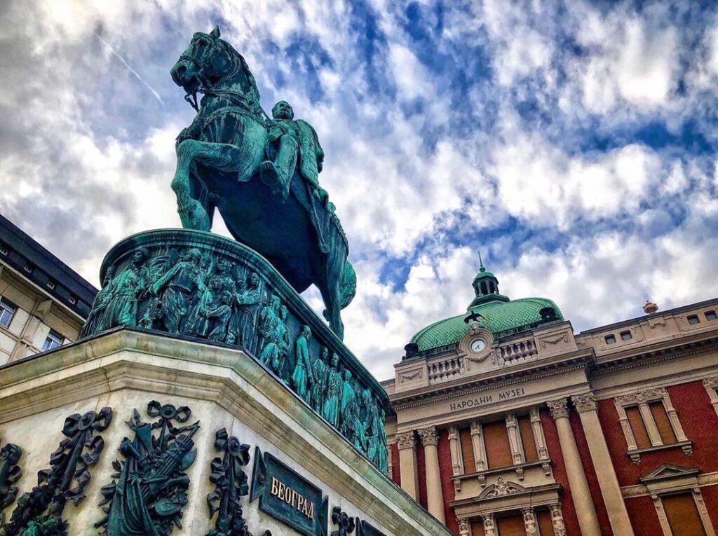 La Plaza de la República, Fuente: @ma.shnica, Instagram - Que ver en Belgrado - la capital de Serbia