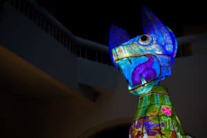 Imagen de un espectacular alebrije