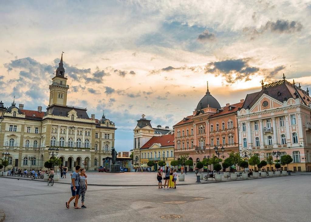 La Plaza de la Libertad, Fuente: @novisad_novisad, Instagram