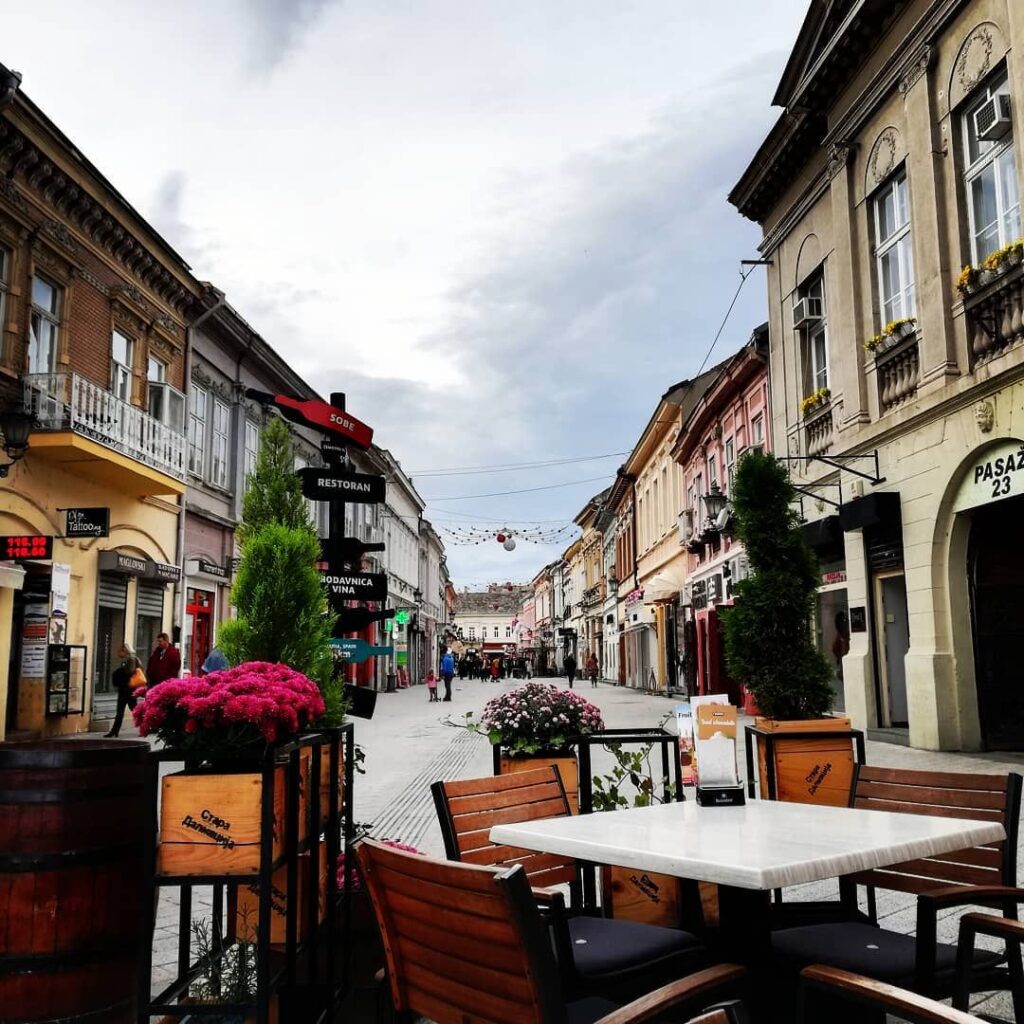 La calle Dunavska, la principal calle peatonal de Novi Sad, Fuente: @djurovic.nik87, instagram