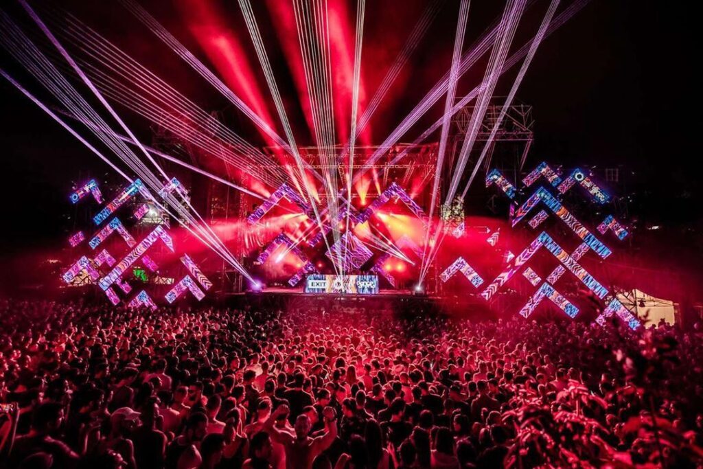 El Festival EXIT en Novi Sad, Fuente: @exitfestival, Instagram