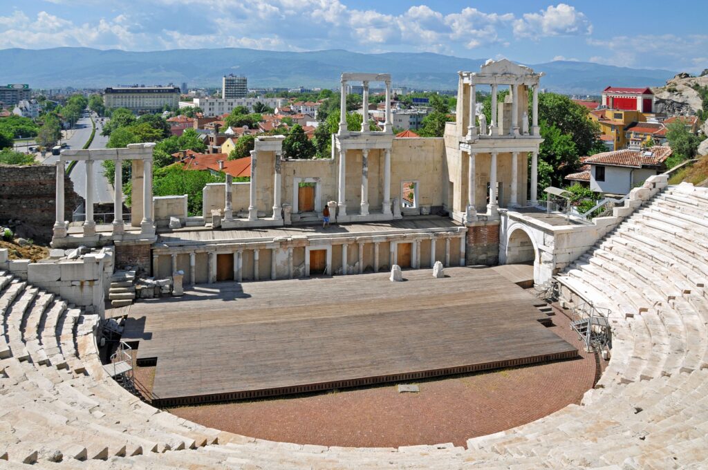 El Teatro Romano de Plovdiv, Fuente: Wikipedia